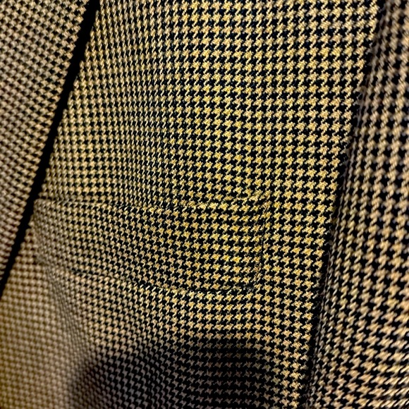 Mark Shale Cashmere Houndstooth Blazer/ Sport Coat -46L - Picture 2 of 7
